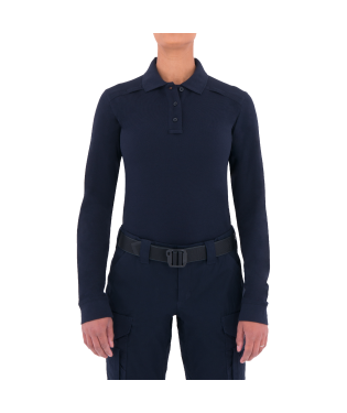 Women's First Tactical Long Sleeve Cotton Polo- LFD