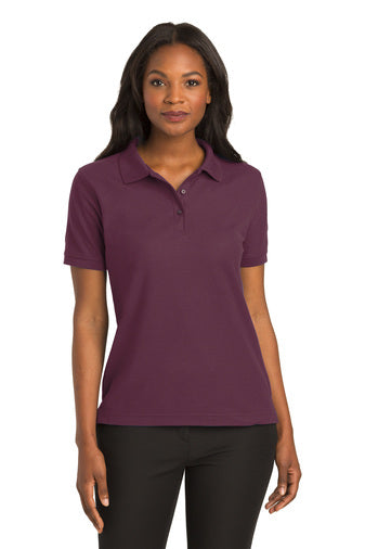 Ladies Short Sleeve Poly/Cotton Polo w/ NEEMSI logo
