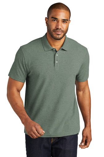 K867 Men's Port Authority® C-FREE ® Cotton Blend Pique Polo With DPW Logo