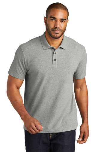 K867 Men's Port Authority® C-FREE ® Cotton Blend Pique Polo With DPW Logo