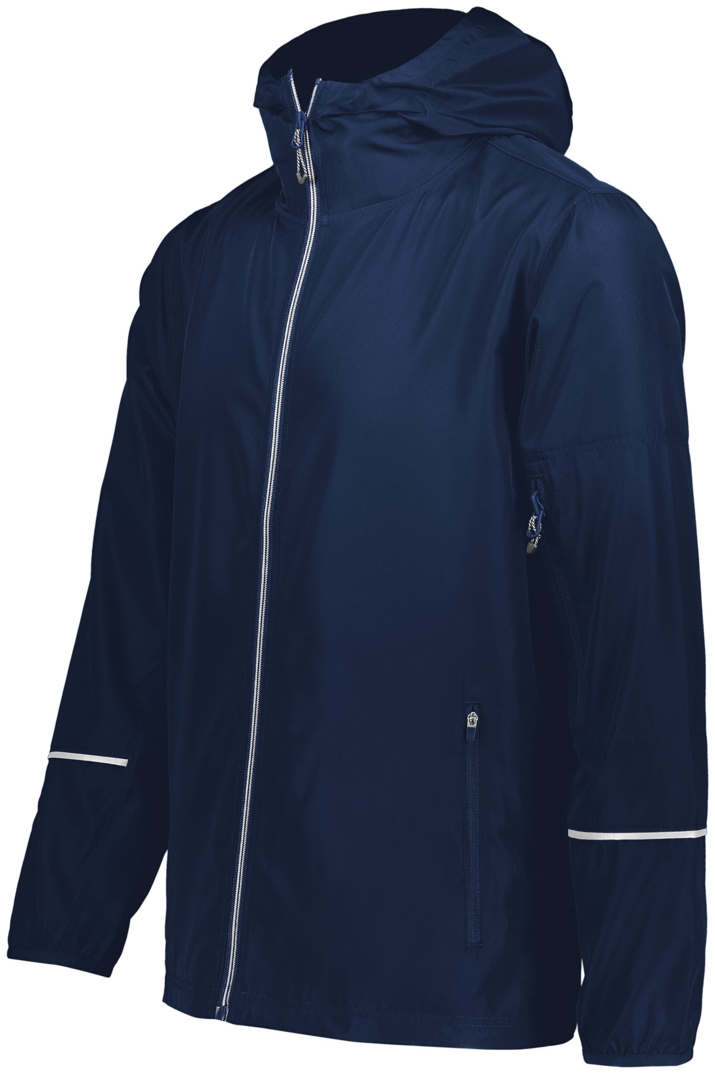 229582 HOLLOWAY PACKABLE FULL ZIP JACKET WITH DPW LOGO
