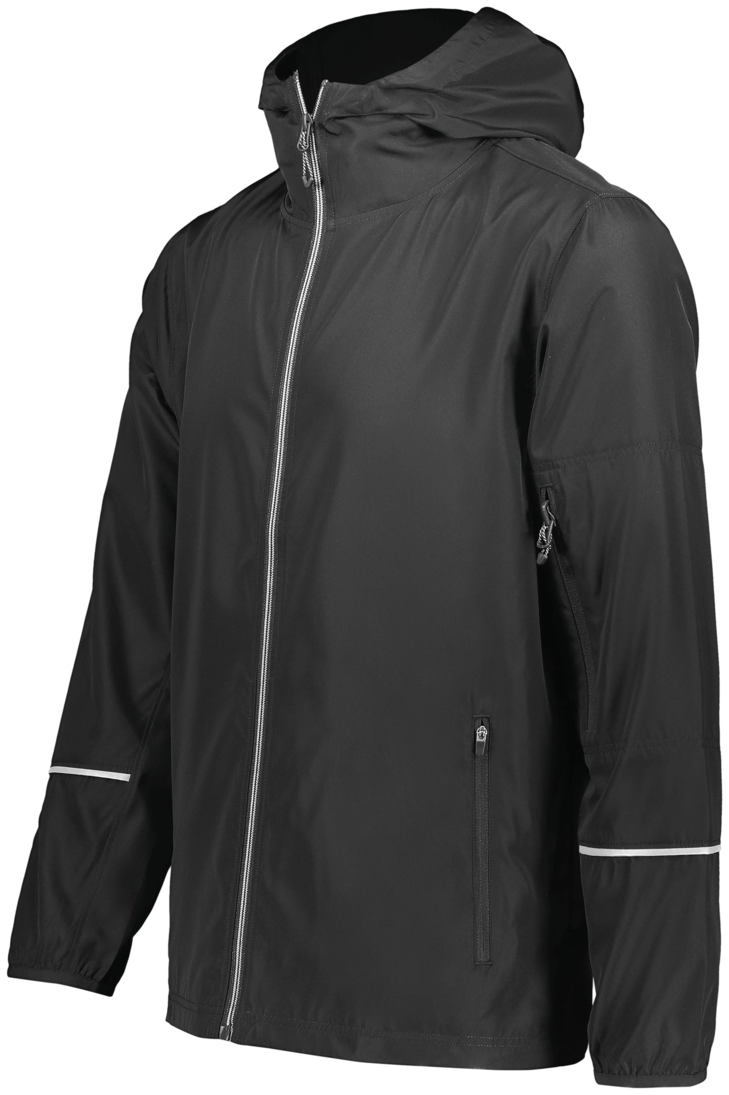 229582 HOLLOWAY PACKABLE FULL ZIP JACKET WITH DPW LOGO