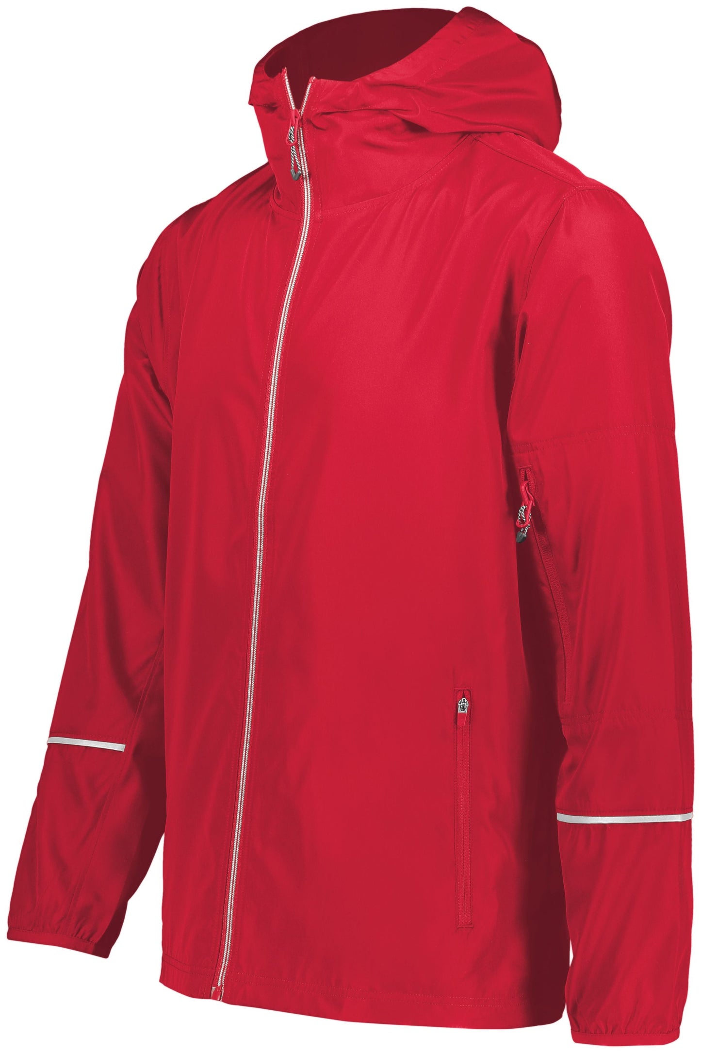 229582 HOLLOWAY PACKABLE FULL ZIP JACKET WITH DPW LOGO