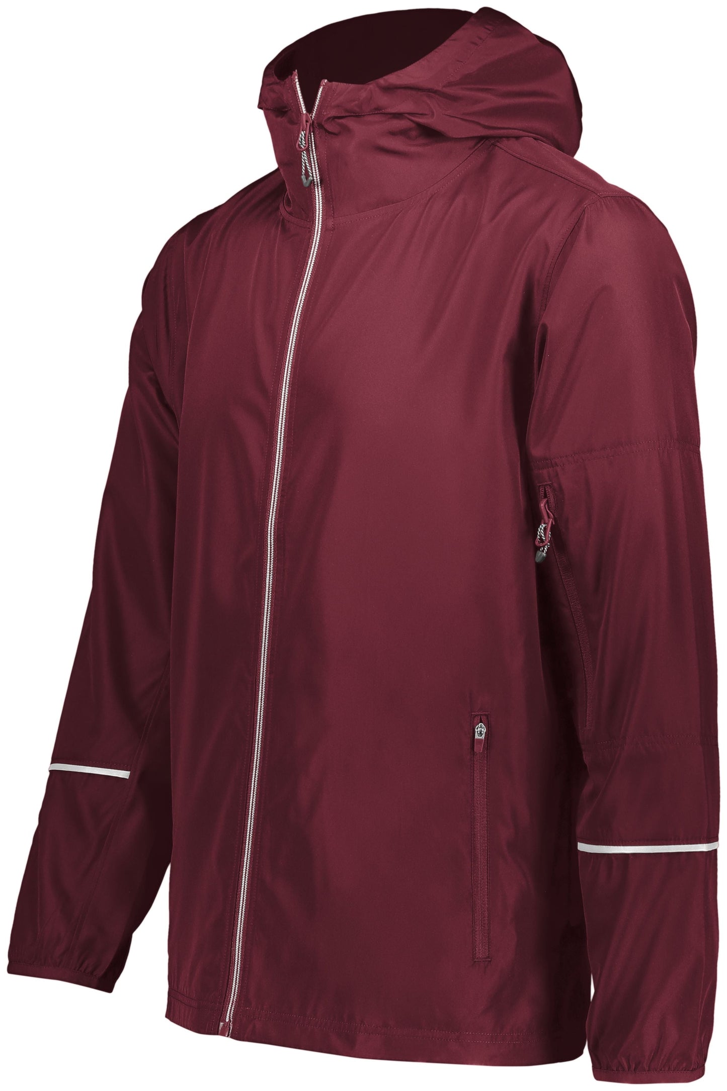 229582 HOLLOWAY PACKABLE FULL ZIP JACKET WITH DPW LOGO