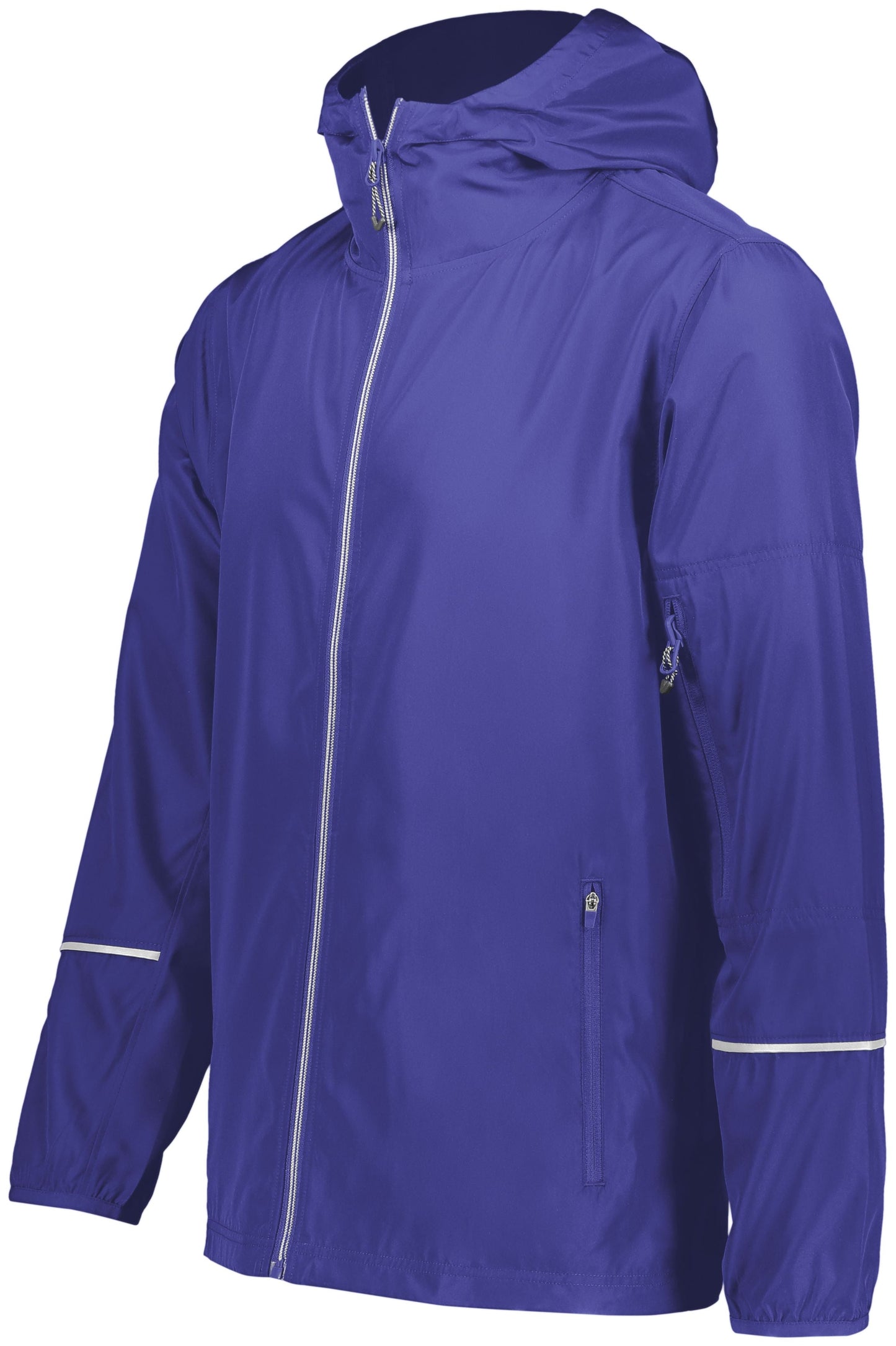 229582 HOLLOWAY PACKABLE FULL ZIP JACKET WITH DPW LOGO