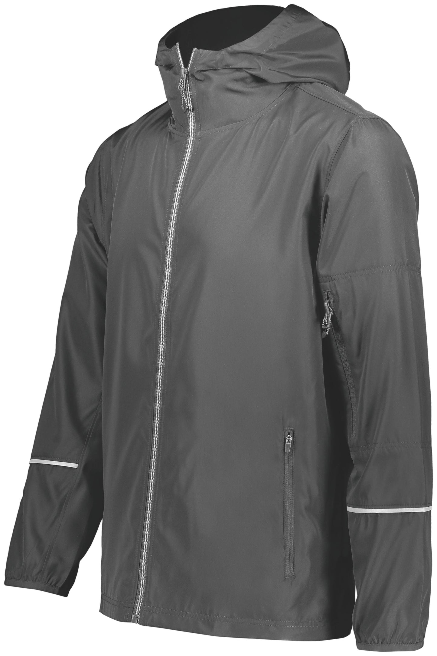229582 HOLLOWAY PACKABLE FULL ZIP JACKET WITH DPW LOGO