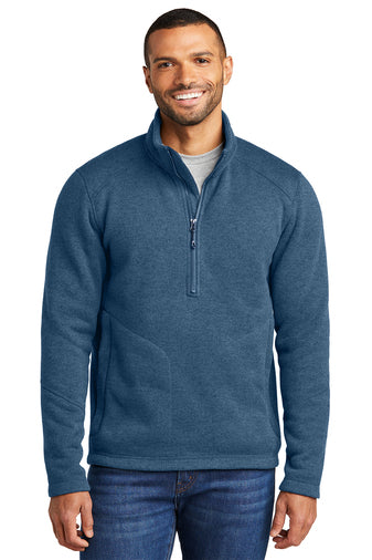 F426 Port Authority® Arc Sweater Fleece 1/4-Zip