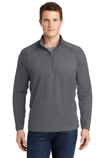 ST850 Men's Sport-Tek® Sport-Wick® Stretch 1/4-Zip Pullover with DPW Logo