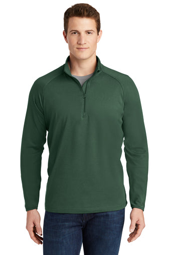 ST850 Men's Sport-Tek® Sport-Wick® Stretch 1/4-Zip Pullover with DPW Logo