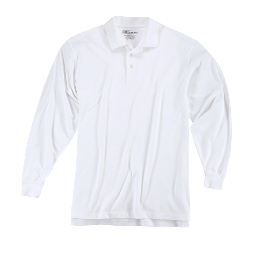511 Professional Long Sleeve Polo-Hollis Fire + Name