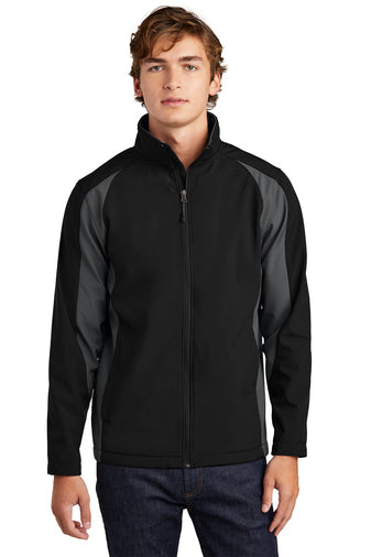 ST970 Sport-Tek® Colorblock Soft Shell Jacket