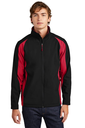 ST970 Sport-Tek® Colorblock Soft Shell Jacket