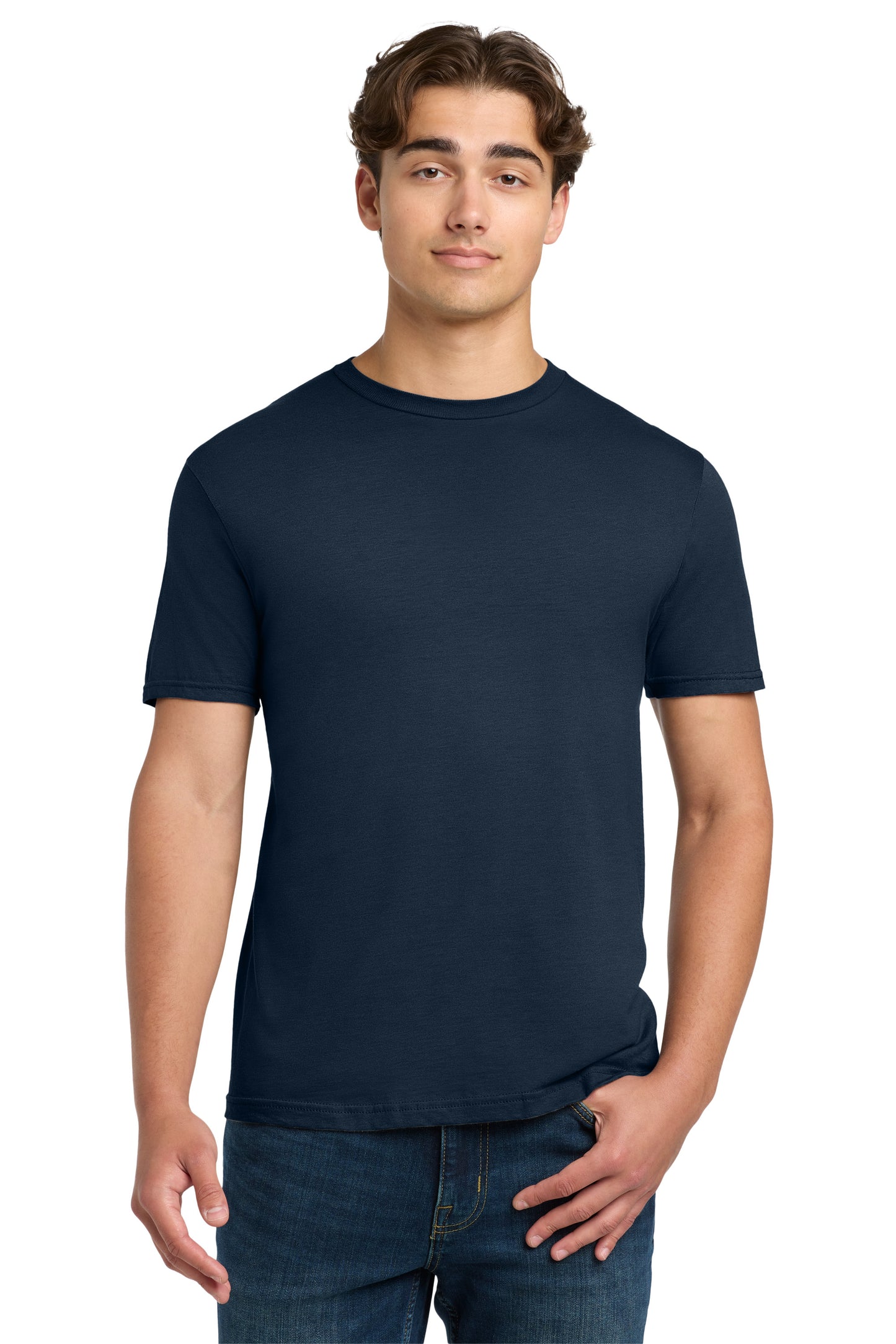 Gildan Soft Style 100% Cotton Tee w/ Station 7 logo