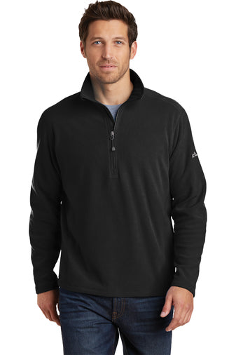 EB226 Eddie Bauer®1/2-Zip Microfleece Jacket with Logo