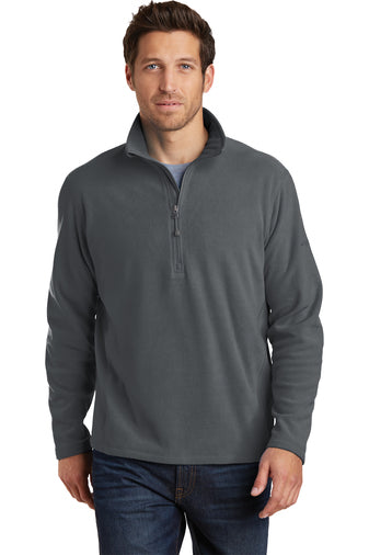 EB226 Eddie Bauer®1/2-Zip Microfleece Jacket with Logo