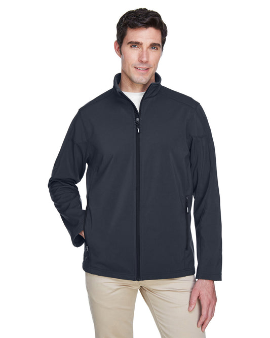 88184 Men's Cruise Two-Layer Fleece Bonded Soft Shell Jacket With DPW Logo