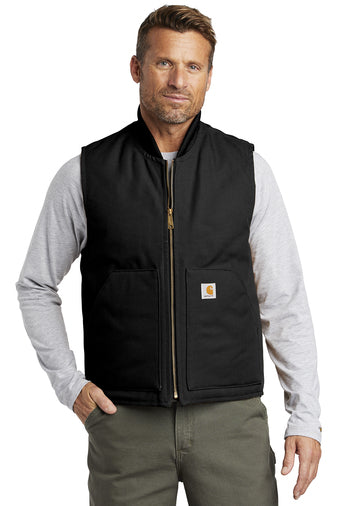 CT106676 Carhartt ® Duck Vest With DPW Logo