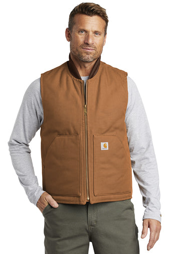 CT106676 Carhartt ® Duck Vest With DPW Logo