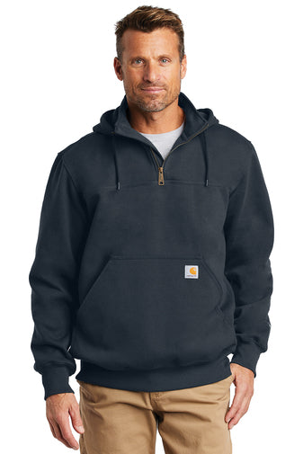 Carhartt ® Hooded Zip Mock Rain Defender ® Paxton Heavyweight Sweatshirt-Hollis Fire