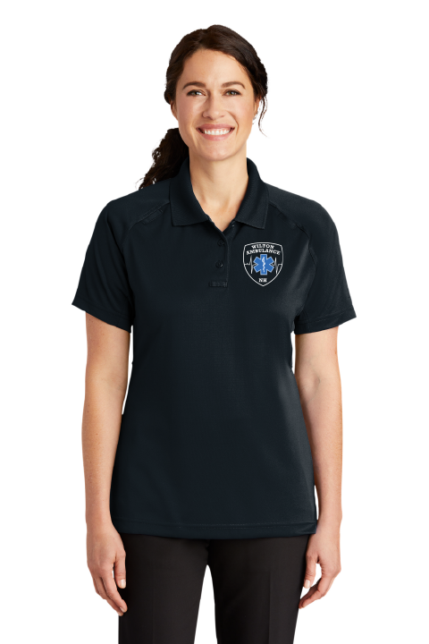 Women's CS Snag Proof Polyester Tactical Polo w/ Wilton EMS