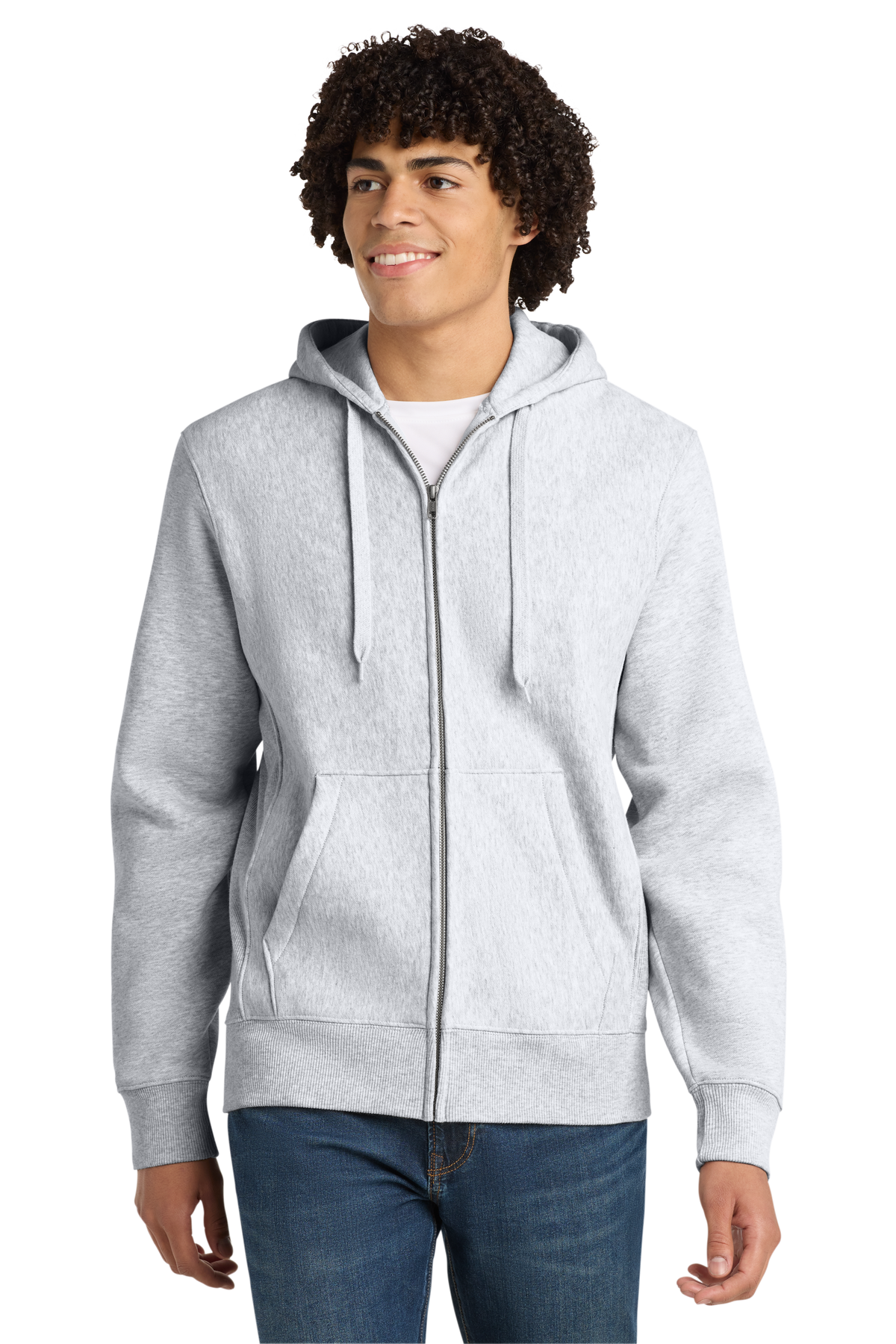Sport-Tek Heavyweight Full Zip Hooded Sweatshirt w/ T1 logo