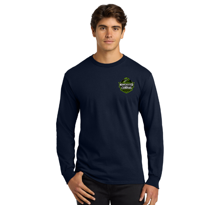 Manchester East Cobras - Adult Long Sleeve Tee