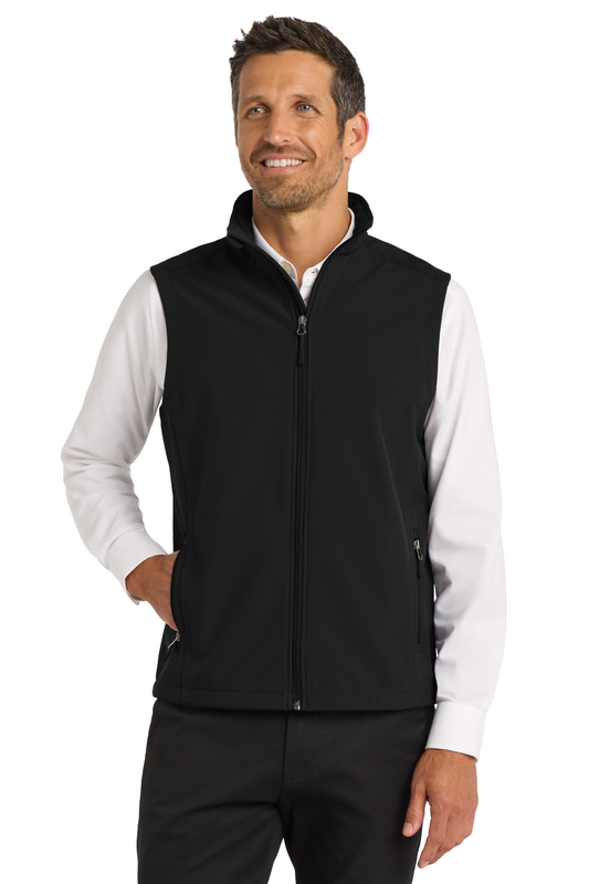 Port Authority® Men's Core Soft Shell Vest - HCSO Black