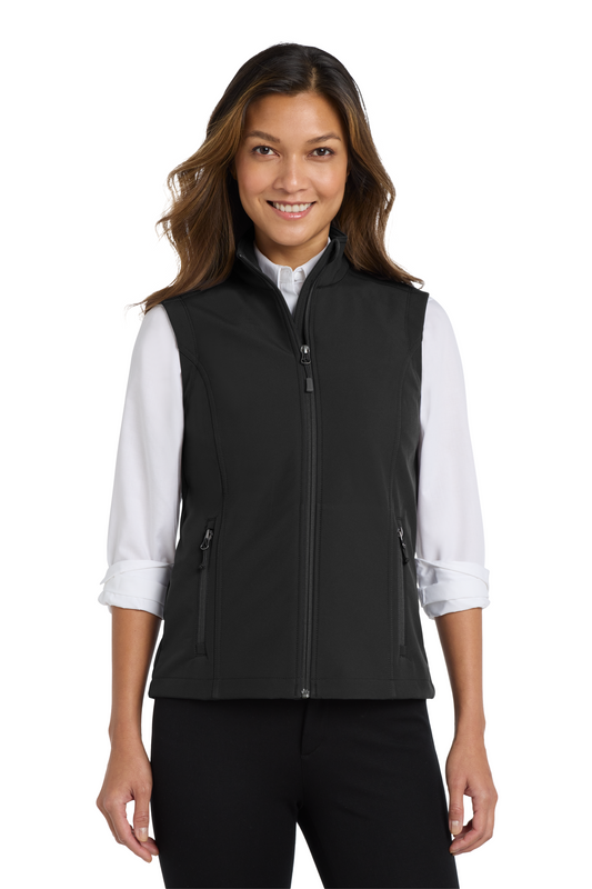 Port Authority® Women's Core Soft Shell Vest - HCSO Black
