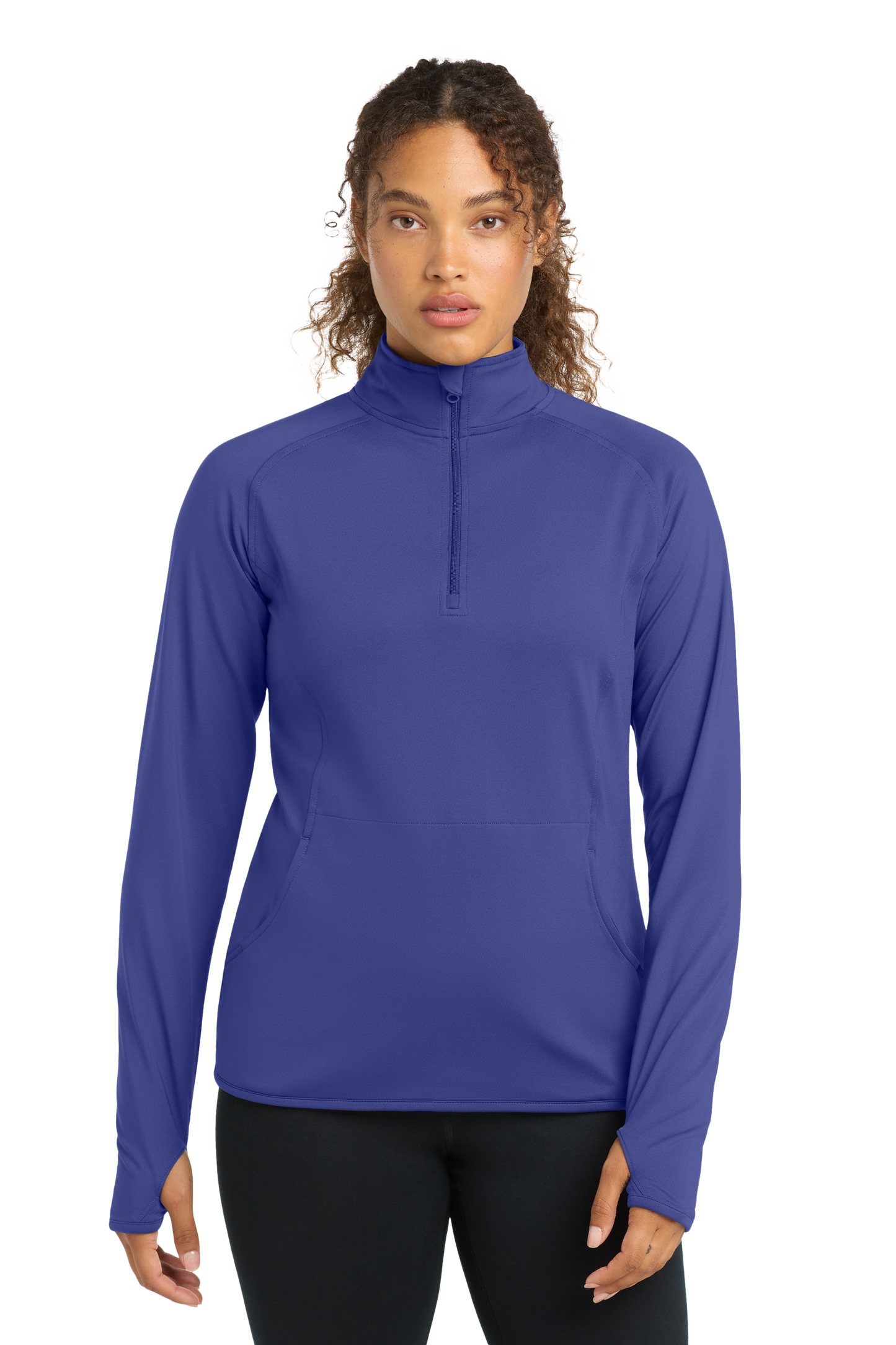 LST850 Women's Sport-Tek® Sport-Wick® Stretch 1/4-Zip Pullover With DPW Logo
