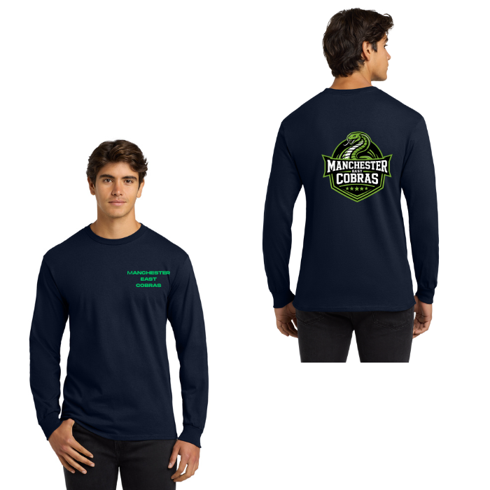 Manchester East Cobras - Adult Long Sleeve Tee