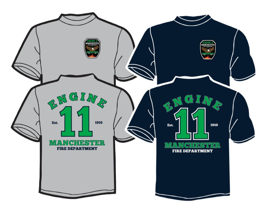 Gildan Soft Style - 100% Cotton T-Shirt w/ Engine 11