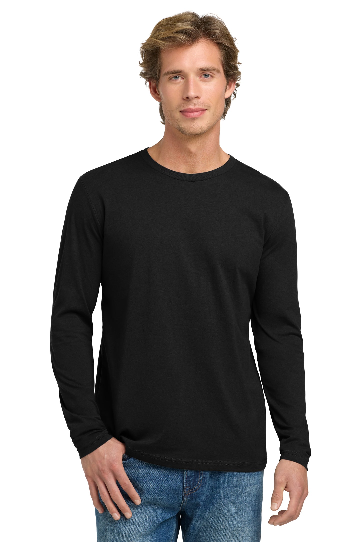 Next Level Long Sleeve- 100% Cotton T-Shirt w/ Engine 9