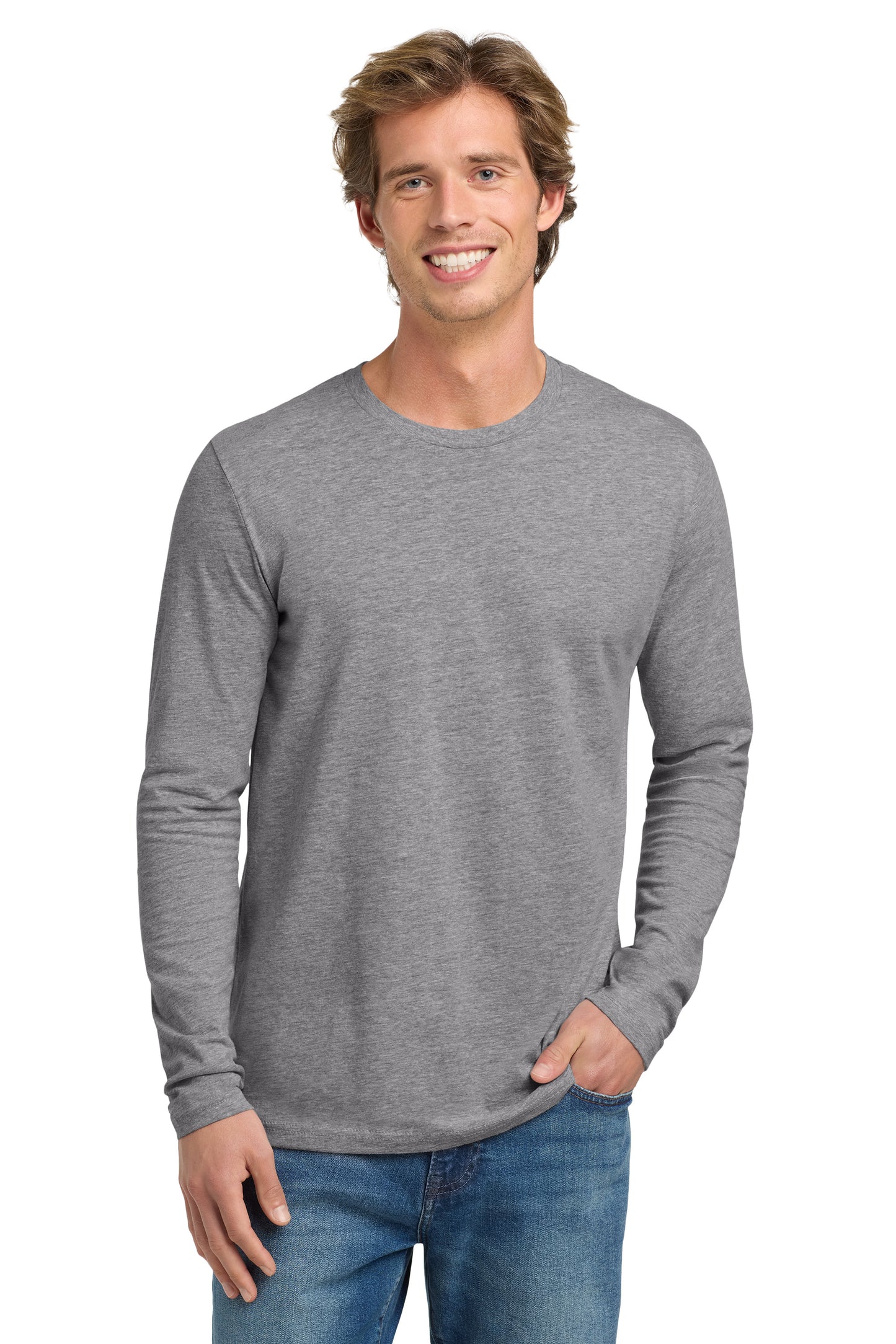 Next Level Long Sleeve- 100% Cotton T-Shirt w/ Engine 9