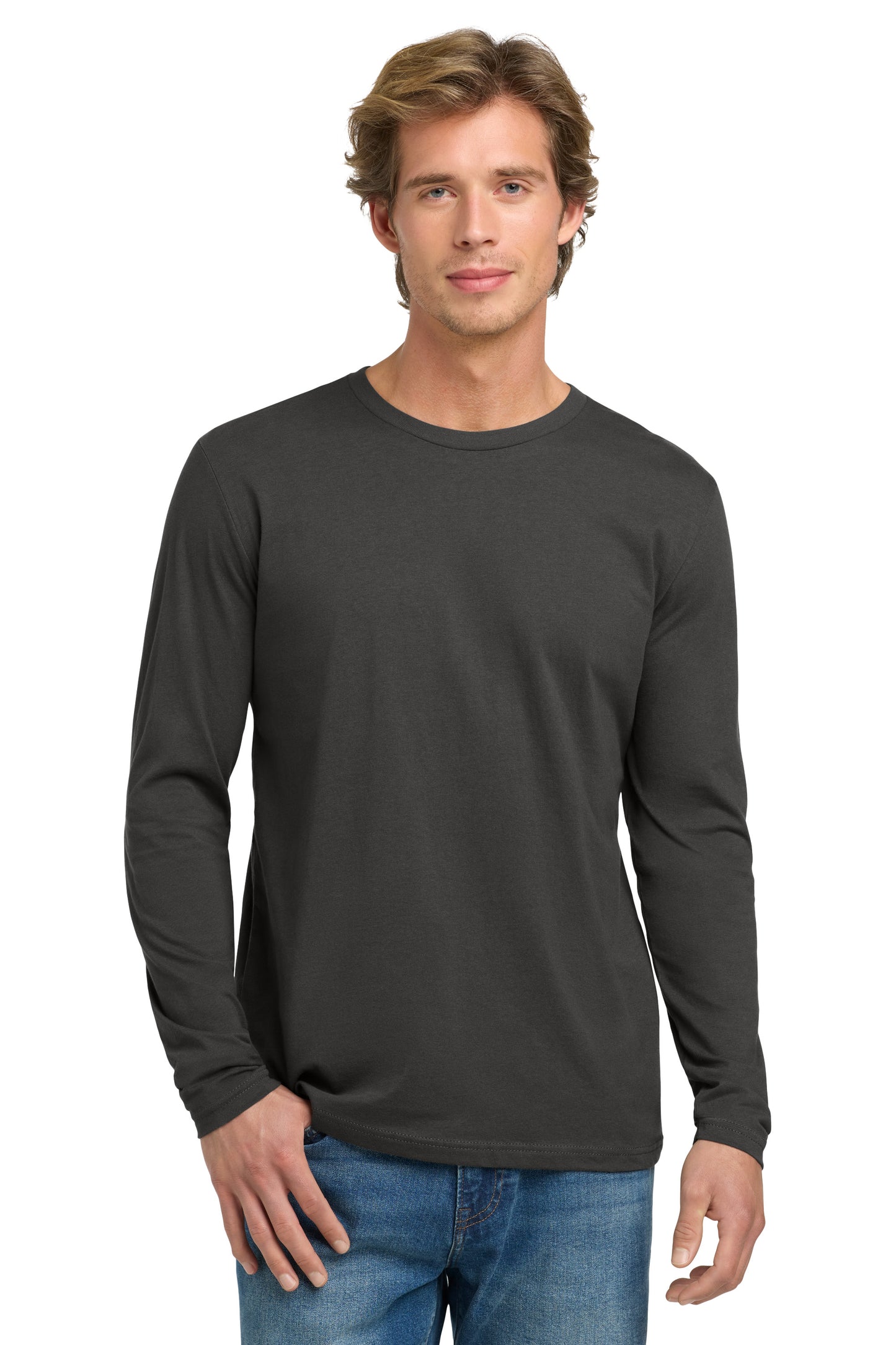 Next Level Long Sleeve- 100% Cotton T-Shirt w/ Engine 9