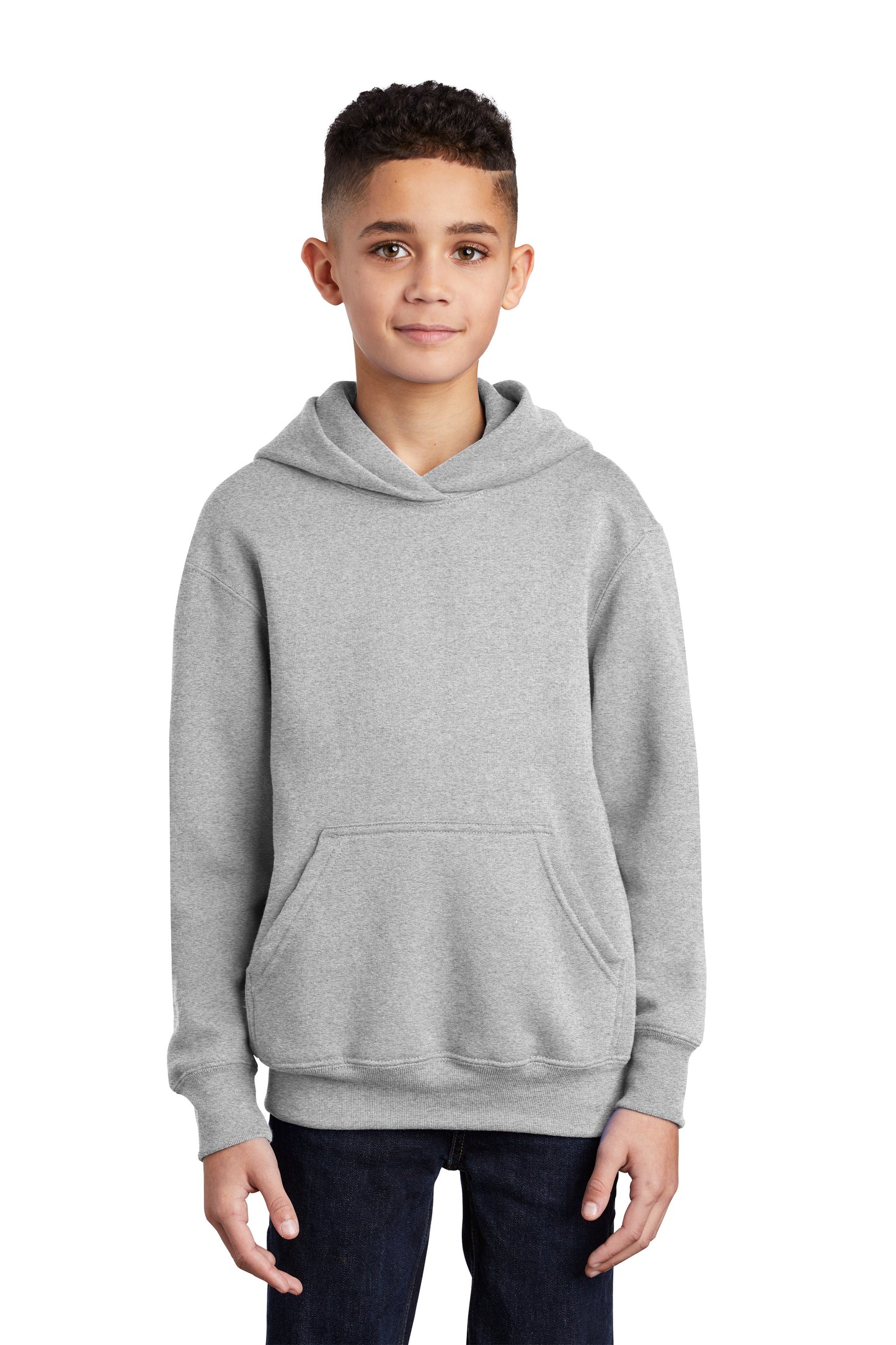 Port & Company® Youth Core Fleece Pullover Hooded Sweatshirt W/ Engine 9 Logo