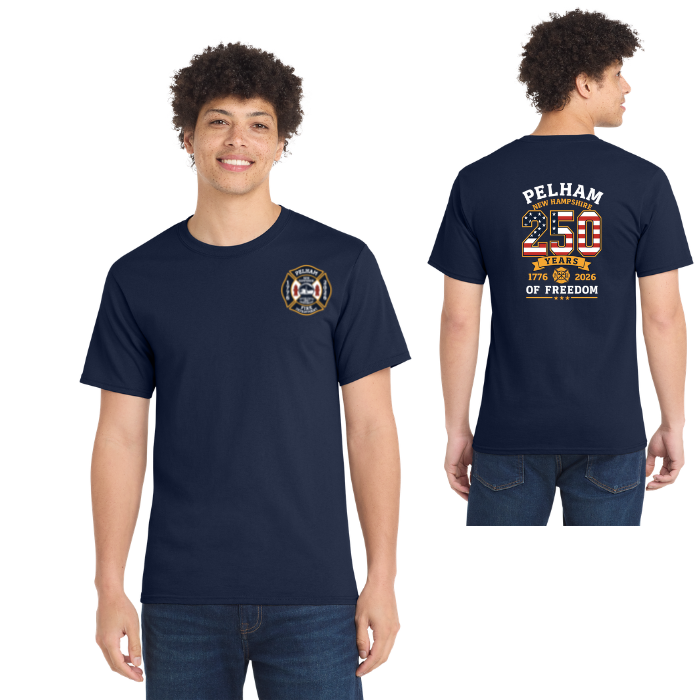 Pelham Fire Department - Port & Co Essential Tee