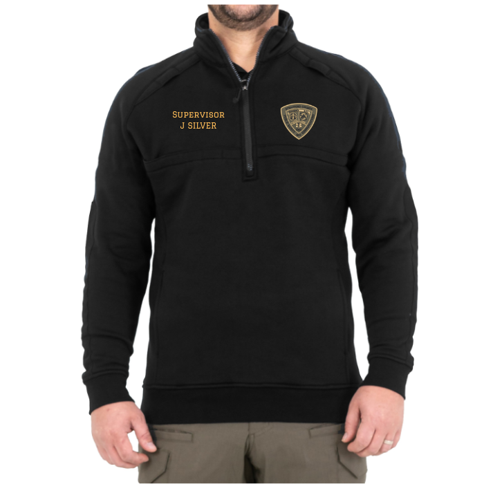 First Tactical Men's Black Cotton Job Shirt - SCSO Comm