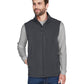 Men's Cruise Two-Layer Fleece Bonded Soft Shell Vest With DPW Logo