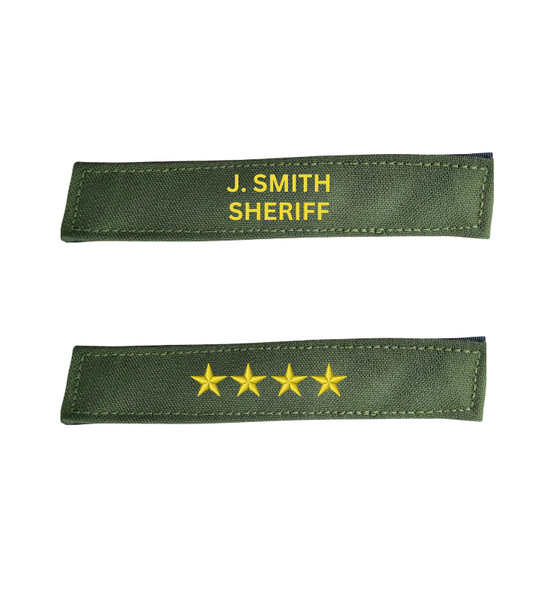Name/Title, Rank Tags - HCSO