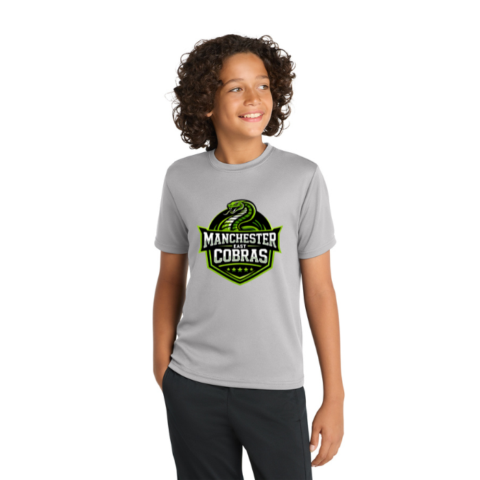 Manchester East Cobras - Youth's Wicking Tee