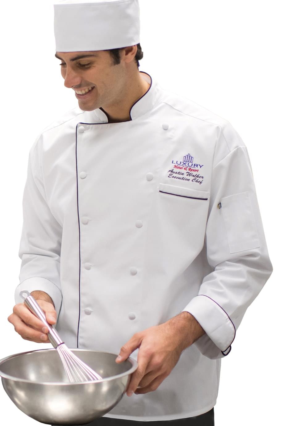 Classic Chef Coat - 12-Cloth Buttons