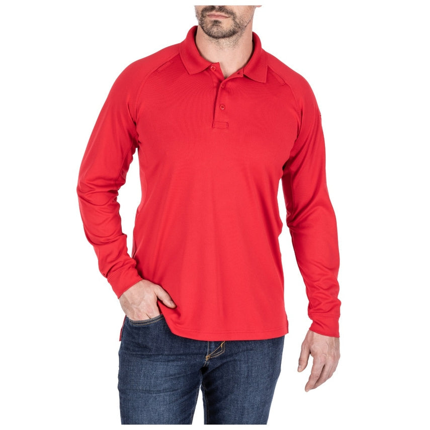 511 Performance Long Sleeve Polo with MF Logo - FOR CHIEF OFFICERS ONLY
