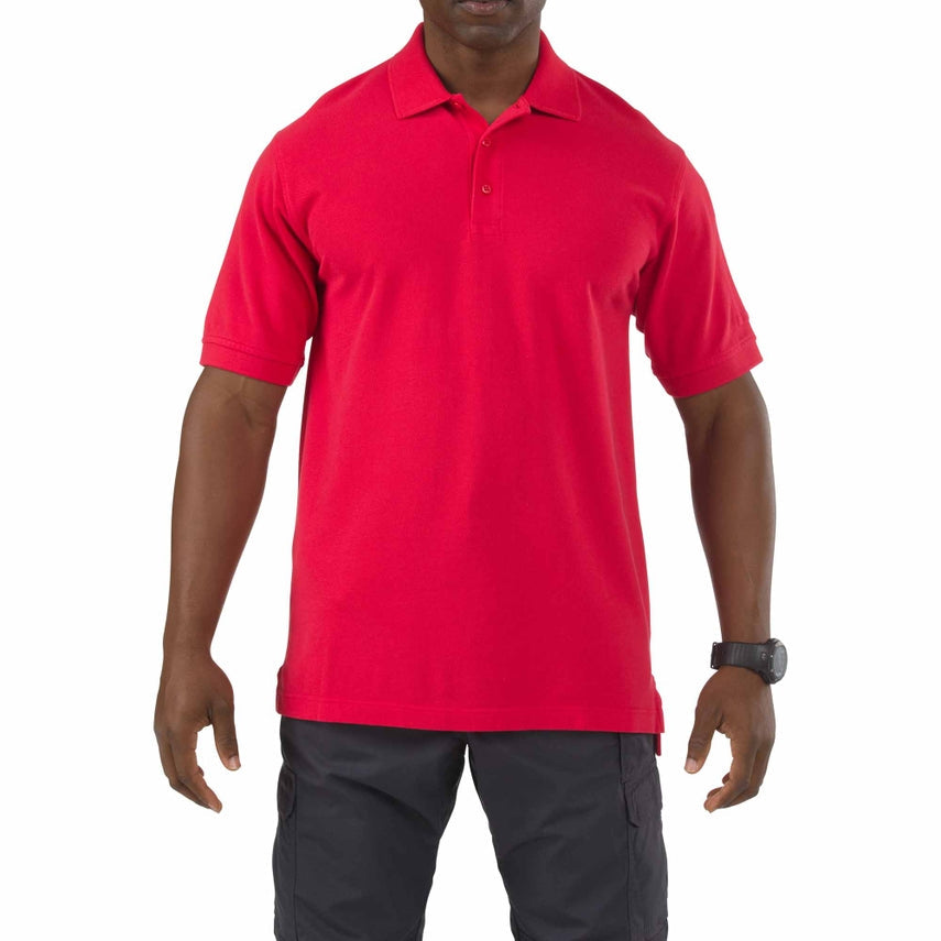 5.11 Professional Cotton Red Polo-LFD