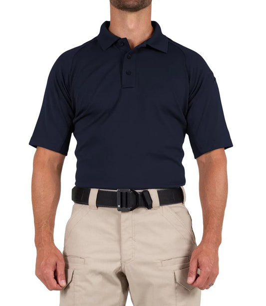 First Tactical Men's Performance Short Sleeve Polo - HCSO Navy