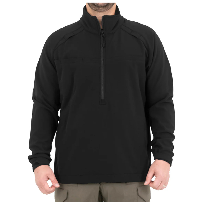 First Tactical Men's Tactix Softshell Pullover- HCSO Black