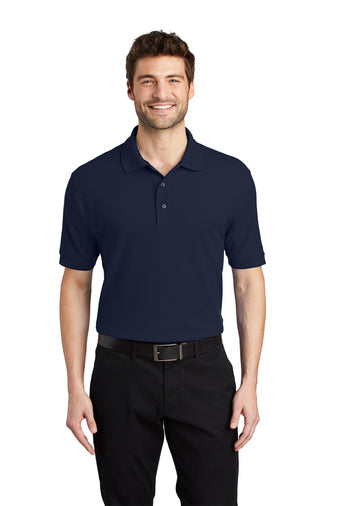 Short Sleeve Poly/Cotton Polo w/ Neemsi logo