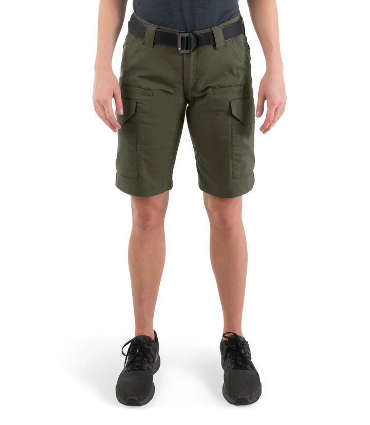 First Tactical Women's V2 Short - HCSO OD Green