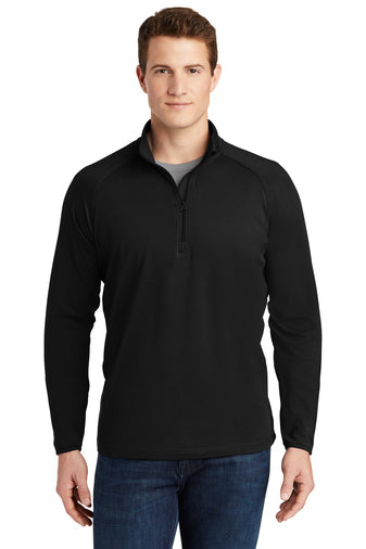 Men's Sport-Tek® Sport-Wick® Stretch 1/4-Zip Pullover with DPW Logo