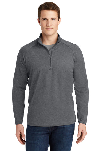 Men's Sport-Tek® Sport-Wick® Stretch 1/4-Zip Pullover with DPW Logo