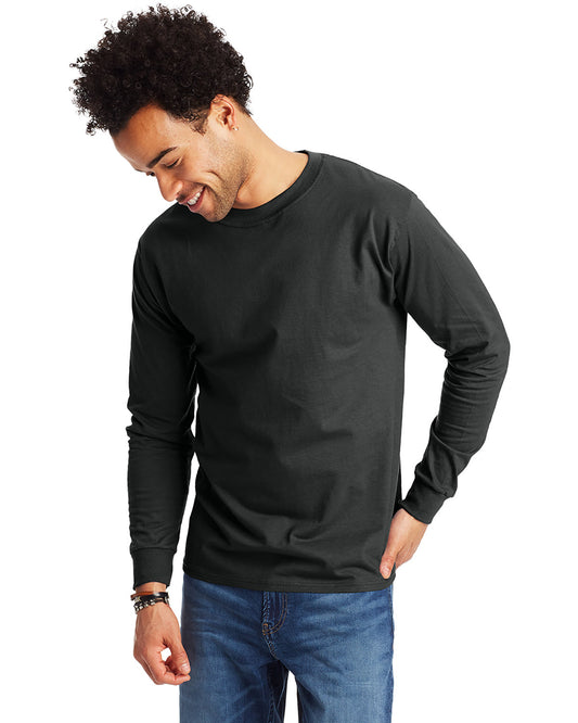 Next Level - 100% Cotton Long Sleeve T-Shirt w/ T1 logo
